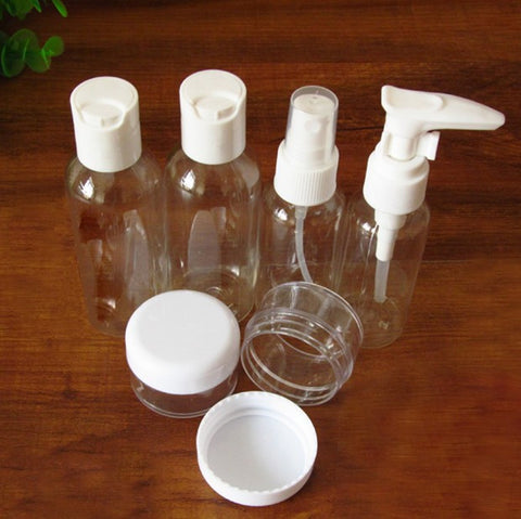 Plastic Transparent Small Empty Perfume Spray Bottle