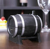 Wine Barrel Plastic Automatic Toothpick Box
