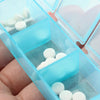 Compartments Pill Box Multicolor Container