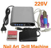 Electric Nail File Drill Manicure Tool Pedicure Machine